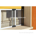 Aluminum Sliding Frame Window with fiberglass screens stop insects